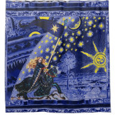 VROUW RIDDER VAN STERREN PAARD IN FLAMMARION DOUCHEGORDIJN (Voorkant)