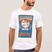 Vrouw Riding Ferry - Bellingham, Washington T-shirt (Voorkant)