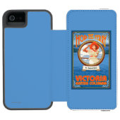 Vrouw Riding Ferry - Victoria, BC Canada Incipio iPhone Portemonnee Hoesje (Agenda Open)