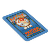 Vrouw Riding Ferry - Victoria, BC Canada Magneet (Rechterzijde)