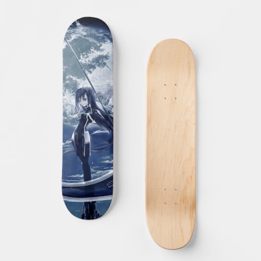 vrouw riem persoonlijk skateboard (Voorkant)