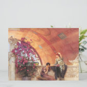 Vrouw Rivals (door Sir Lawrence Alma-Tadema) Kaart (Staand voorkant)