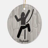 Vrouw Rock cliber Ornament (Links)