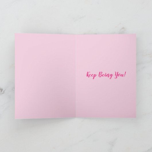 Vrouw Rode Roos Bloemige Beterschap Kaart (Binnen)