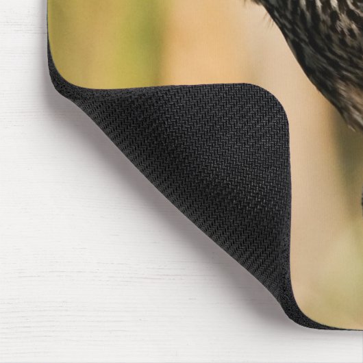 Vrouw Rode vleugel Muismat (Hoek)