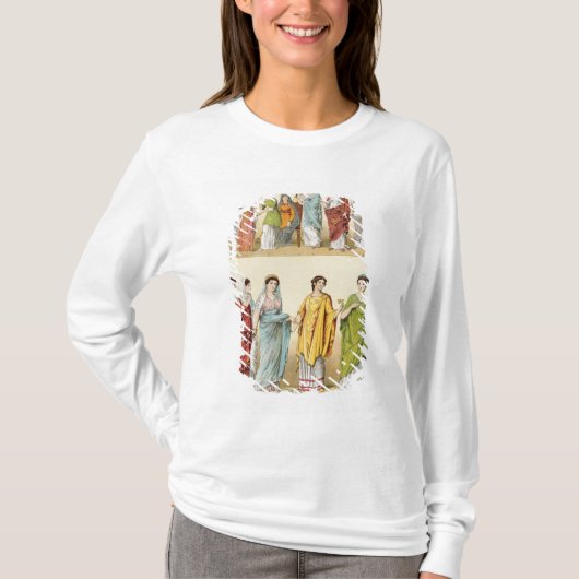 Vrouw Roman Dress T-shirt (Voorkant)