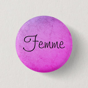 Vrouw Ronde Button 3,2 Cm
