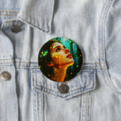 vrouw ronde button 7,6 cm (In situ)