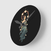  VROUW RONDE KLOK (Hoek)