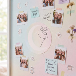 Vrouw Ronde Sticker