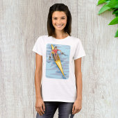 Vrouw Rower T-shirt