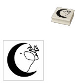 Vrouw Rubberstempel (Gestempeld)