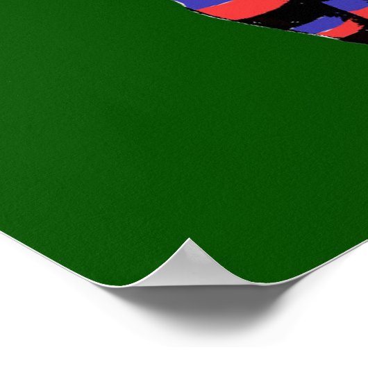 Vrouw Rugby -  Rugby Art Print (Hoek)