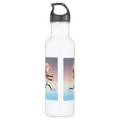 Vrouw Runner Waterfles (Achterkant)