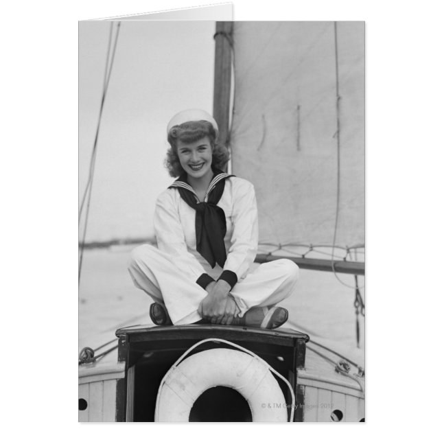 Vrouw Sailor (Voorkant)