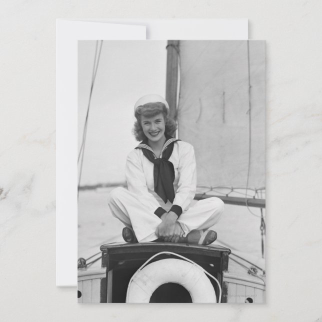Vrouw Sailor (Voorkant)