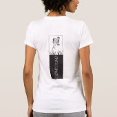 Vrouw samengestelde archer - centerpunch t-shirt (Achterkant)