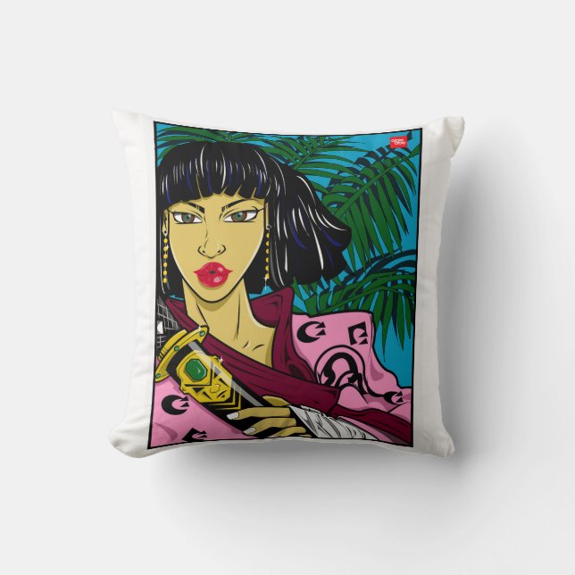 VROUW SAMURAI SIERKUSSEN (Voorkant)