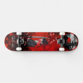 Vrouw Samurai Skateboard (Horizontaal)