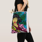 VROUW SAMURAI TAS (Dichtbij)