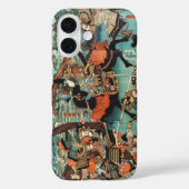 VROUW SAMURAI TOMOE GOZEN PAARD IN DE STRIJD Case-Mate iPhone CASE (Achterkant)