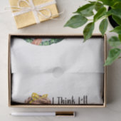 Vrouw Sarcasme Humor Design 4 Tissuepapier (Geschenk)