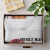 Vrouw Sarcasme Humor Design 5 Tissuepapier (Geschenk)