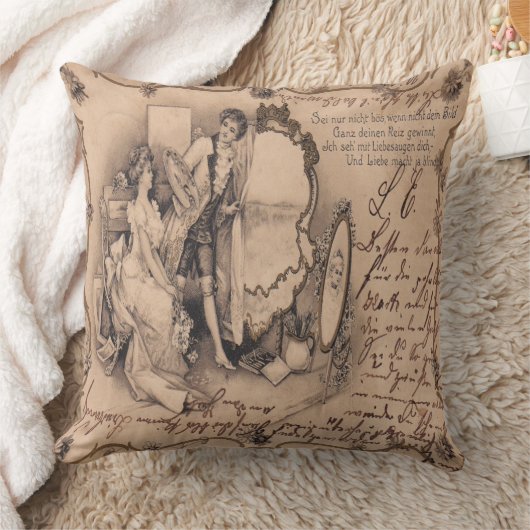 Vrouw Schoonheid Kussen (Deken)