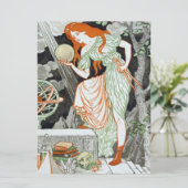 Vrouw Scientist (Vrouwen in wetenschap en techniek Kaart (Staand voorkant)