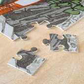 Vrouw Scientist (Vrouwen in wetenschap en techniek Legpuzzel (Zijkant)