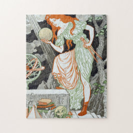 Vrouw Scientist (Vrouwen in wetenschap en techniek Legpuzzel