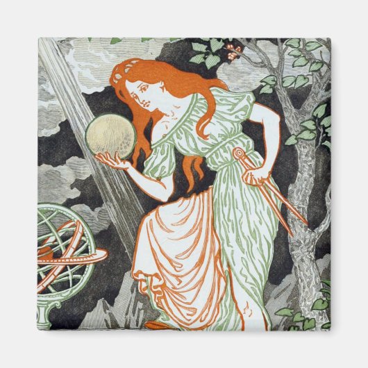 Vrouw Scientist (Vrouwen in wetenschap en techniek Magneet (Voorkant)