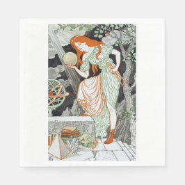 Vrouw Scientist (Vrouwen in wetenschap en techniek Servet