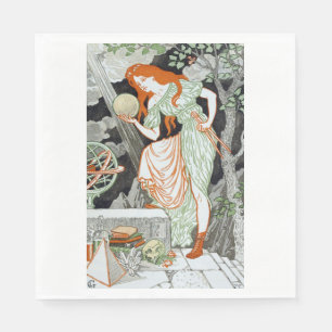 Vrouw Scientist (Vrouwen in wetenschap en techniek Servet