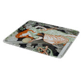 Vrouw Scientist (Vrouwen in wetenschap en techniek Snijplank (Hoek)