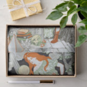 Vrouw Scientist (Vrouwen in wetenschap en techniek Tissuepapier (Geschenk)