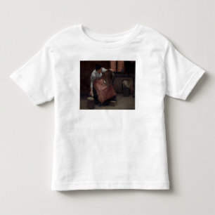 Vrouw Scouring Kinder Shirts