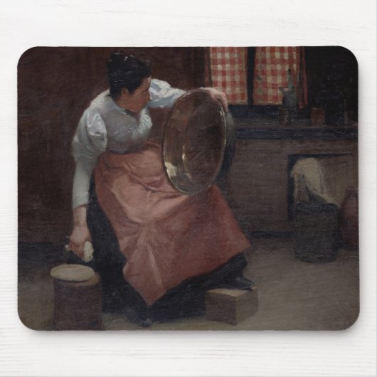 Vrouw Scouring Muismat (Voorkant)