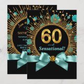 Vrouw Sensationele 60e Verjaardag Kaart (Voorkant / Achterkant)