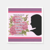 Vrouw Servet (Voorkant)