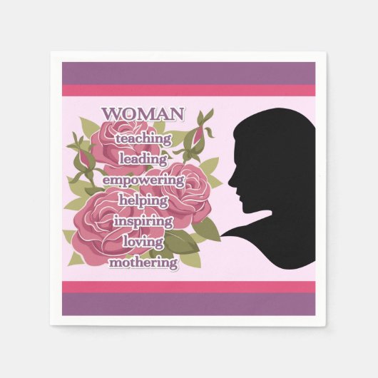 Vrouw Servet (Voorkant)