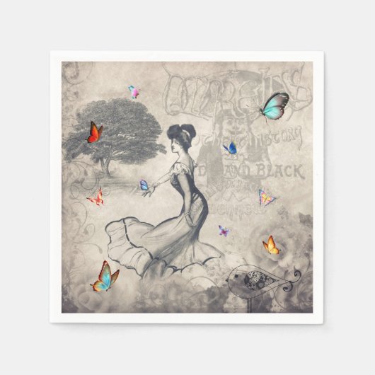  vrouw servetten (Voorkant)