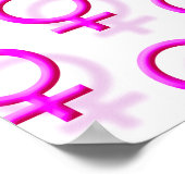 Vrouw Sex-symbool Poster (Hoek)