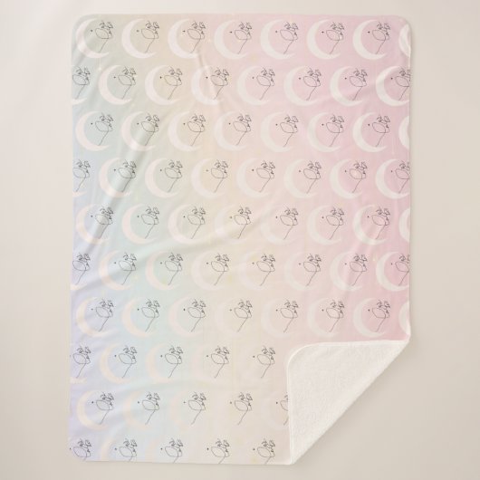 Vrouw Sherpa Deken (Voorkant)