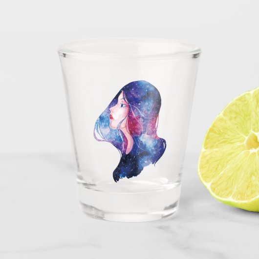 Vrouw Shot Glas (Voorkant)