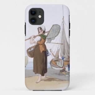 Vrouw Shrimper, uit "Costume of Great Britain", Case-Mate iPhone Case