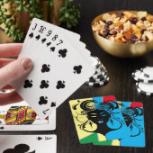 VROUW silhouetten Pokerkaarten (Insitu)