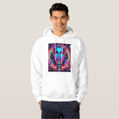 Vrouw Singer Hoodie (Voorkant volledig)