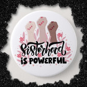 Vrouw Sisterhood Button