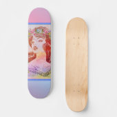 Vrouw Skateboard (Voorkant)